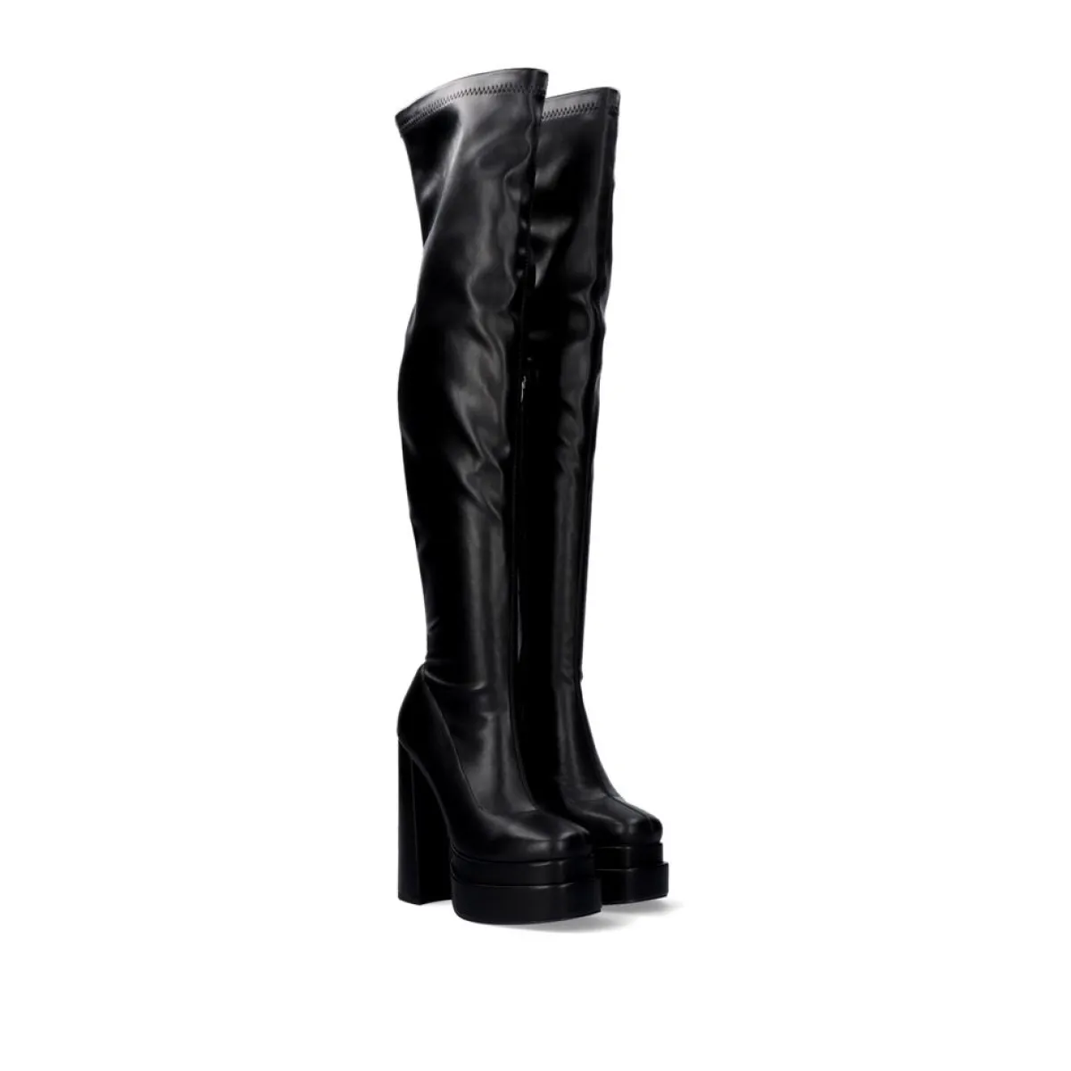 Botas>Exe Shoes Bota De Salto Alto E Plataforma Dupla T3826-M2737 Em Preto