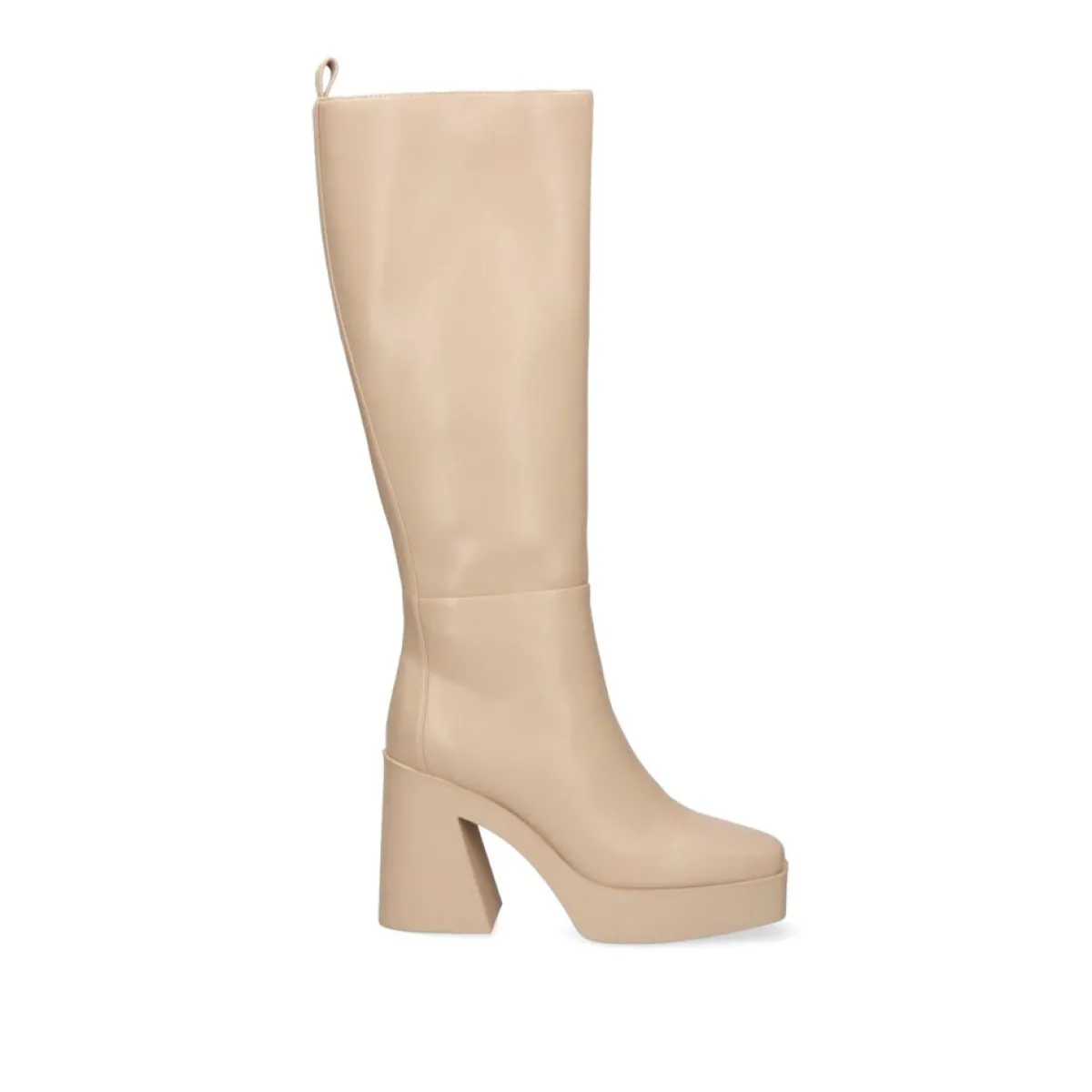 Botas>Exe Shoes Bota De Salto Alto Vf1668-9 Em Nude