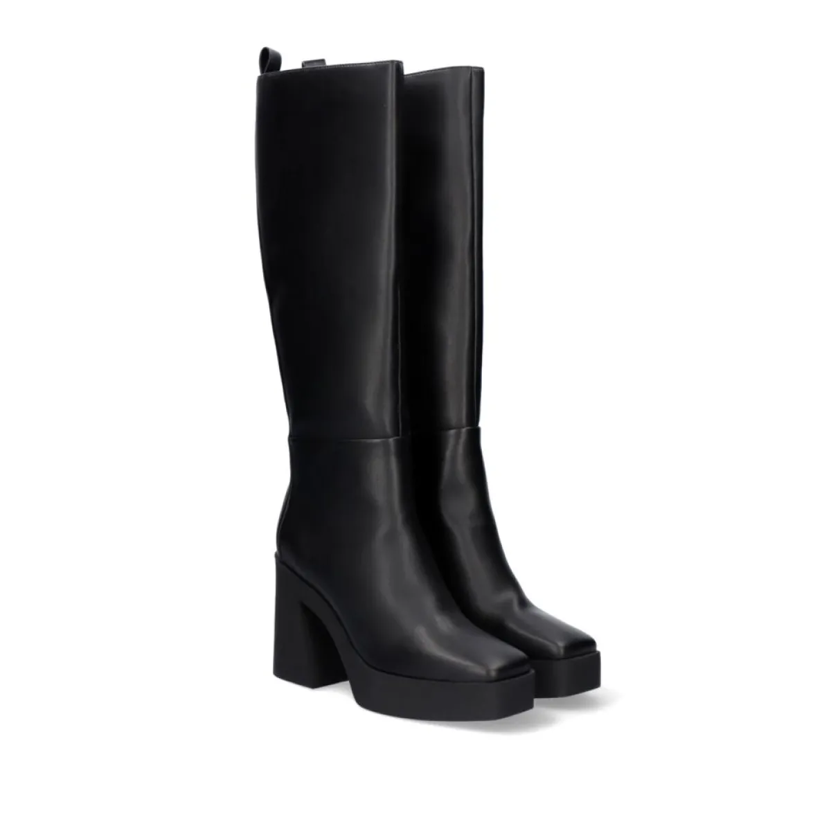 Botas>Exe Shoes Bota De Salto Alto Vf1668-9 Em Preto