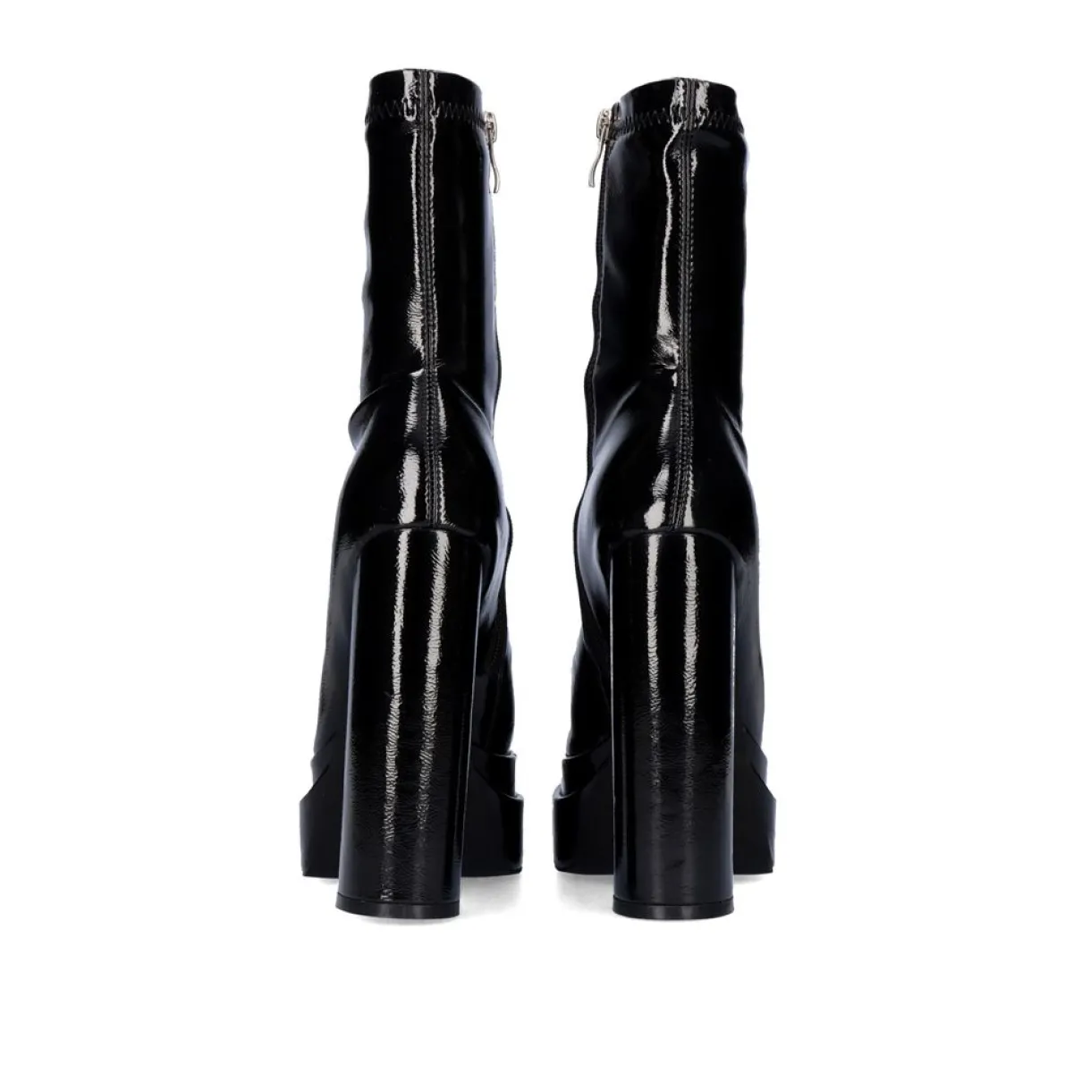 Botins>Exe Shoes Bota De Tornozelo Estilo Meia Preta Com Calcanhar T3826-M2738