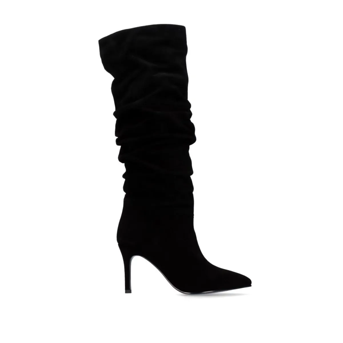 Botas>Exe Shoes Bota Drapeada Diana-120 Black Suede