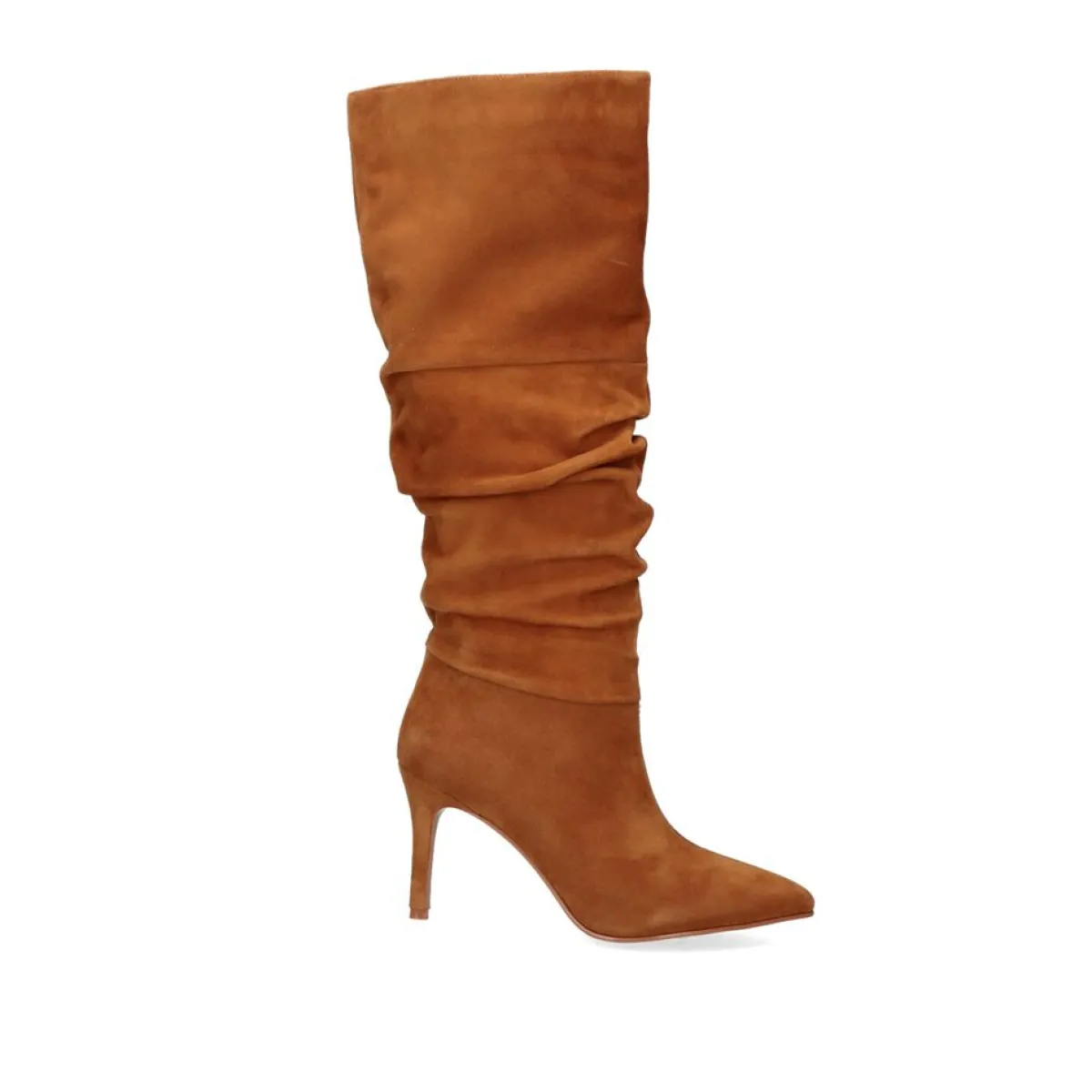 Botas>Exe Shoes Bota Drapeada Diana-120 Camel Suede