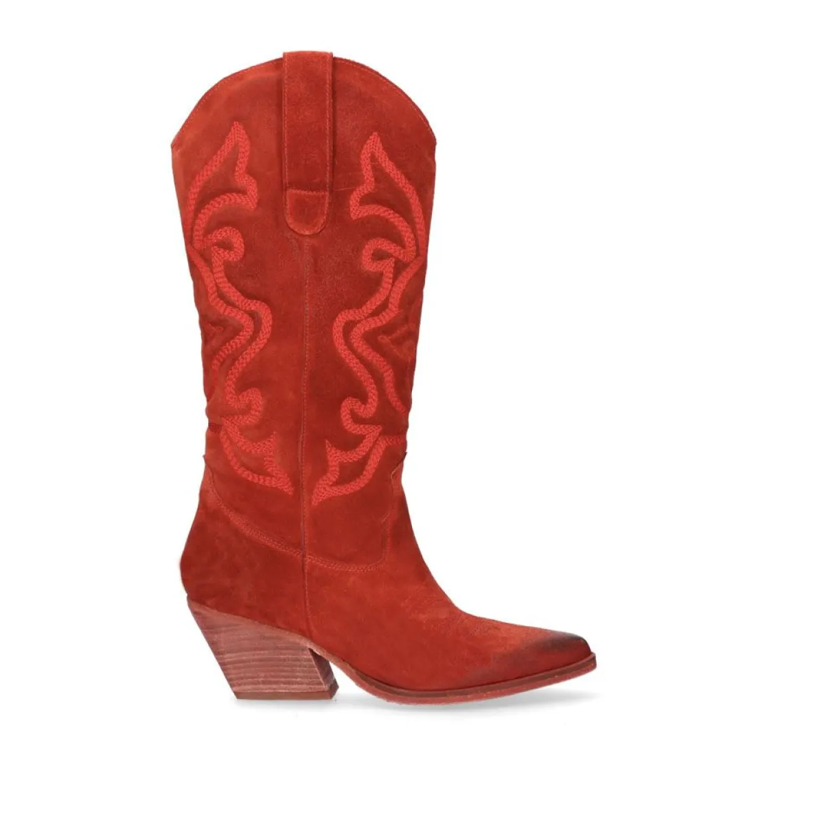 Cowboy>Exe Shoes Bota Estilo Cowboy Dallas-105 Vermelho