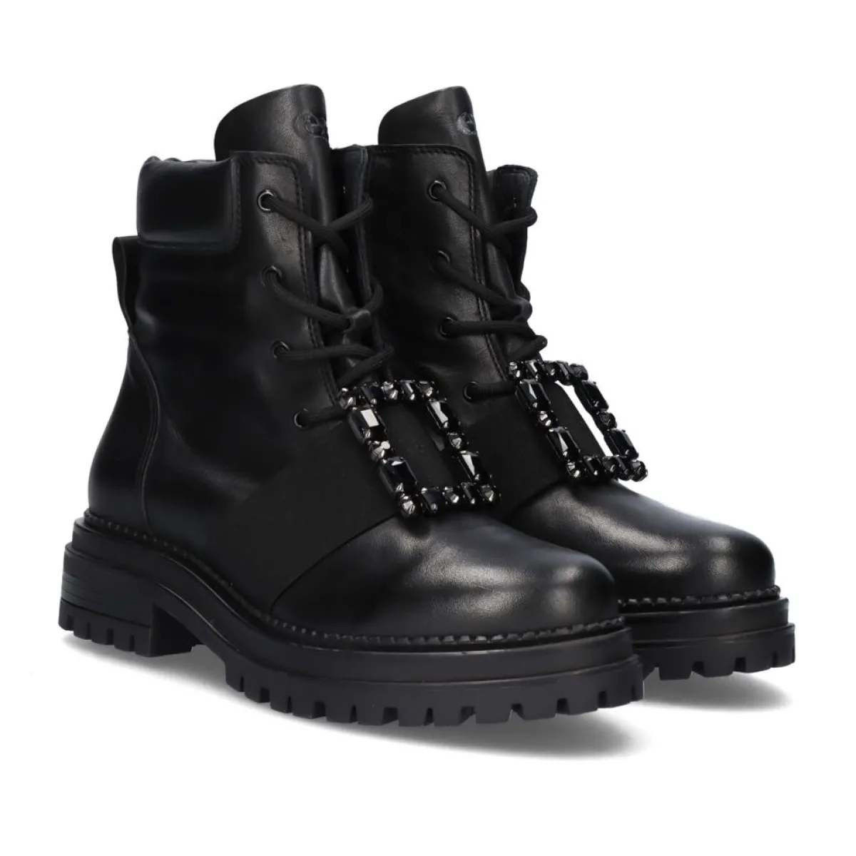 Botinhas>Exe Shoes Bota Militar Preta 122R