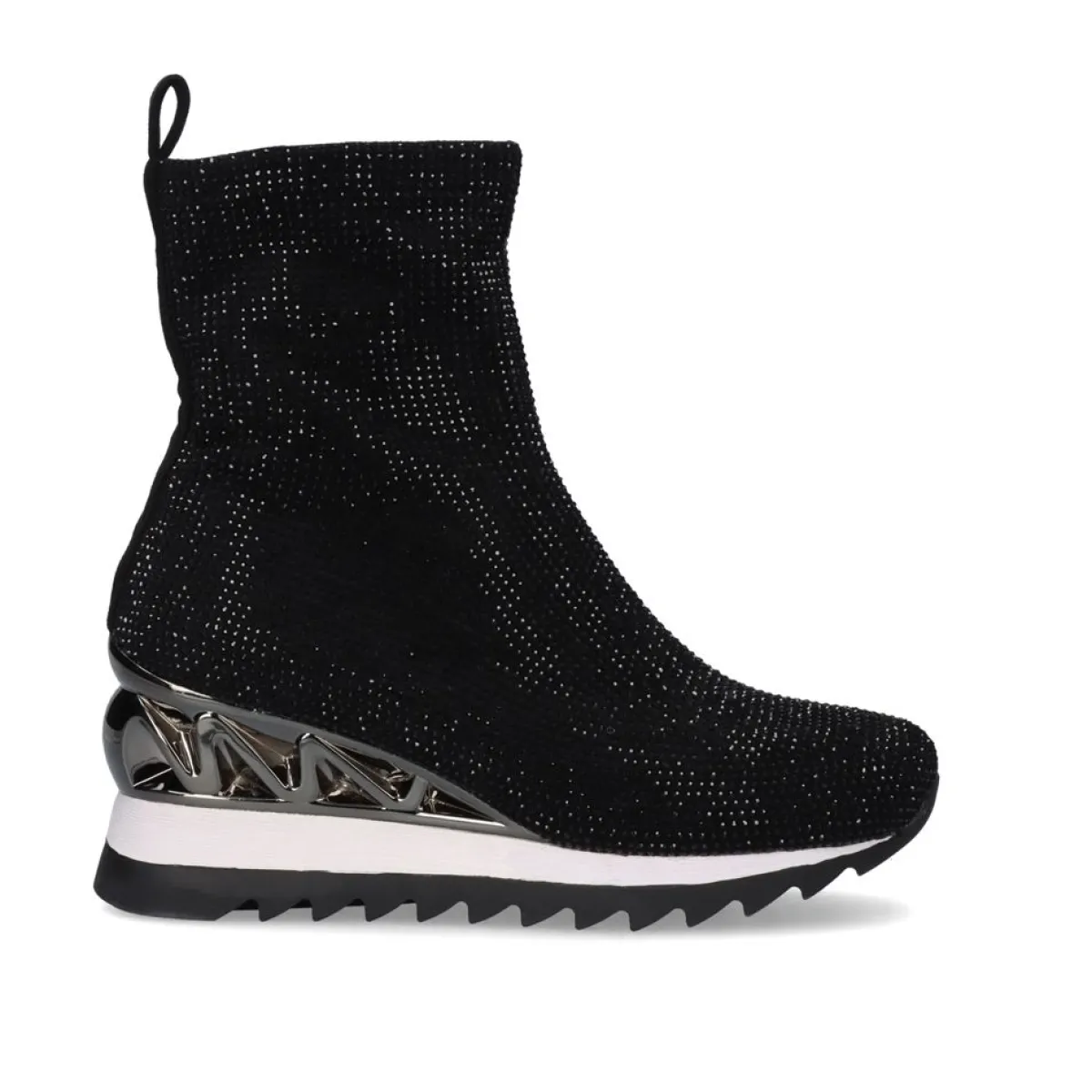 Botins>Exe Shoes Botins Exe Y2327-H888 Glitter Preto