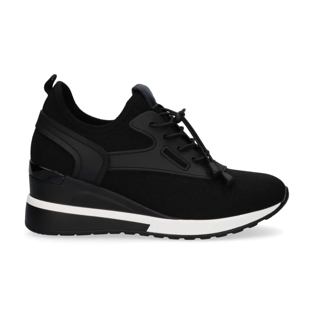 Sneakers Mujer>Exe Shoes Cunha De Tenis Ex12 Preto