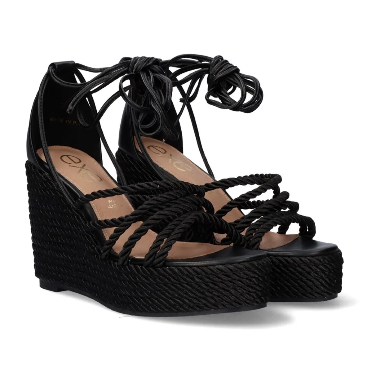 Cunhas>Exe Shoes Cunha Vf1443-10 Preto