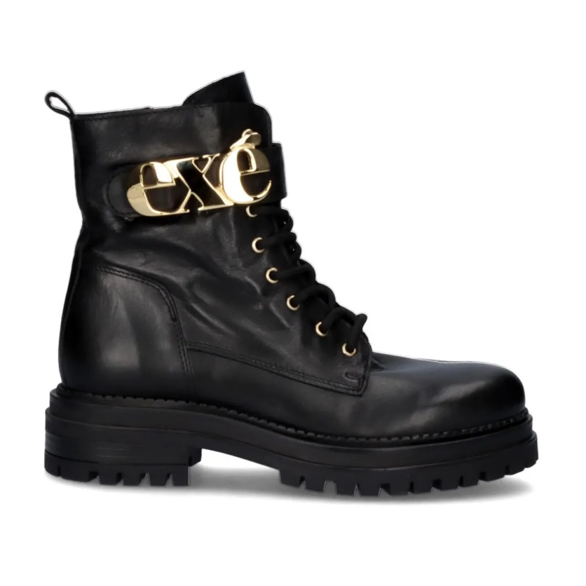 Botinhas>Exe Shoes Espolio Estilo Militar 723Kb Preto