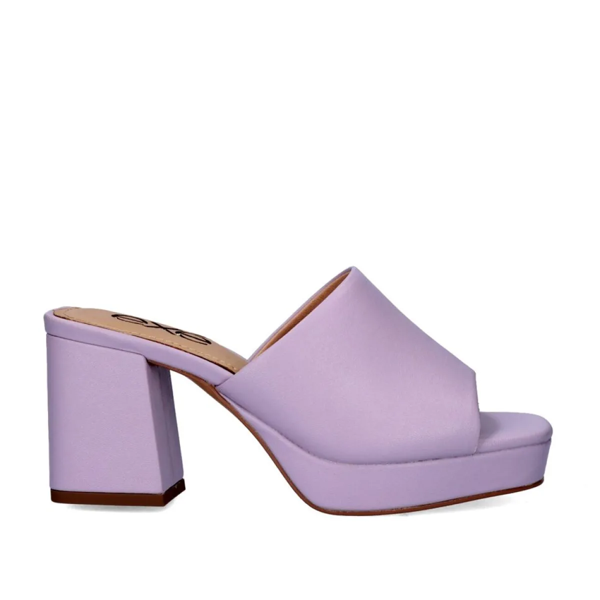 Sandálias De Salto>Exe Shoes Lina-502 Sandálias Tipo Tamanho Lilas Com Salto Alto