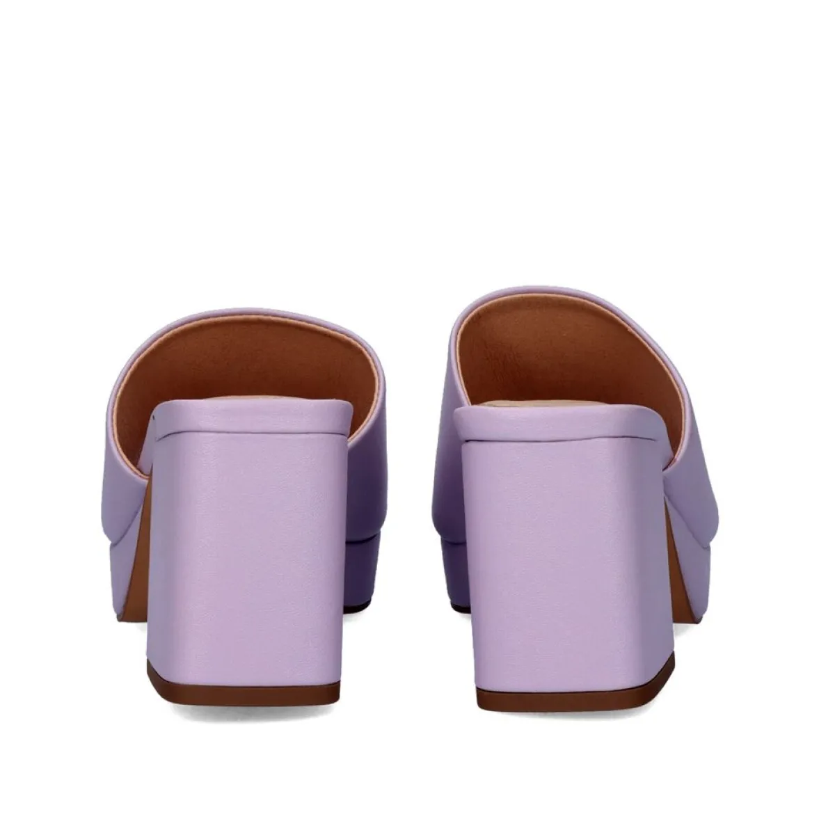 Sandálias De Salto>Exe Shoes Lina-502 Sandálias Tipo Tamanho Lilas Com Salto Alto
