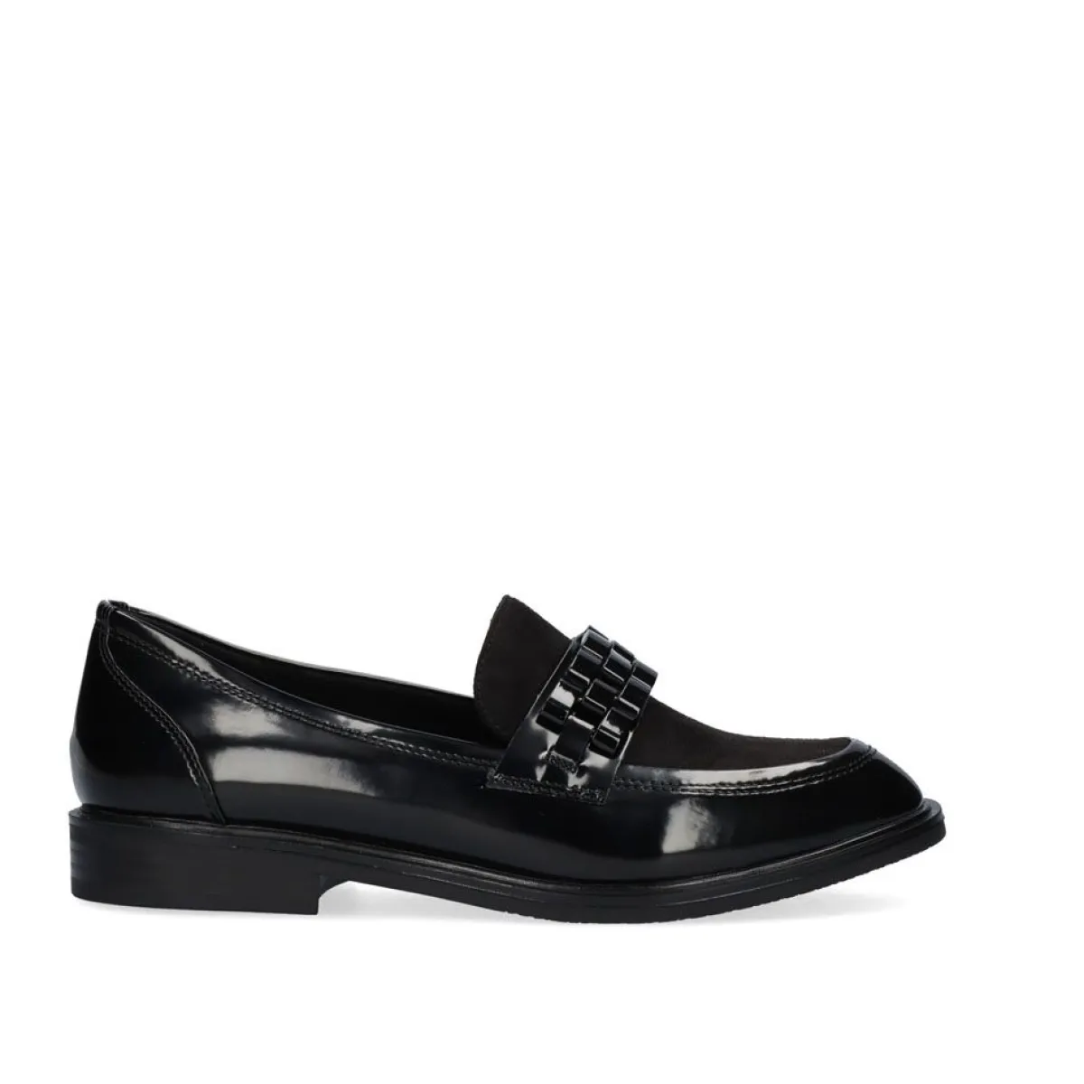 Flat Shoes>Exe Shoes Mocassim Exe Violet-419 Preto