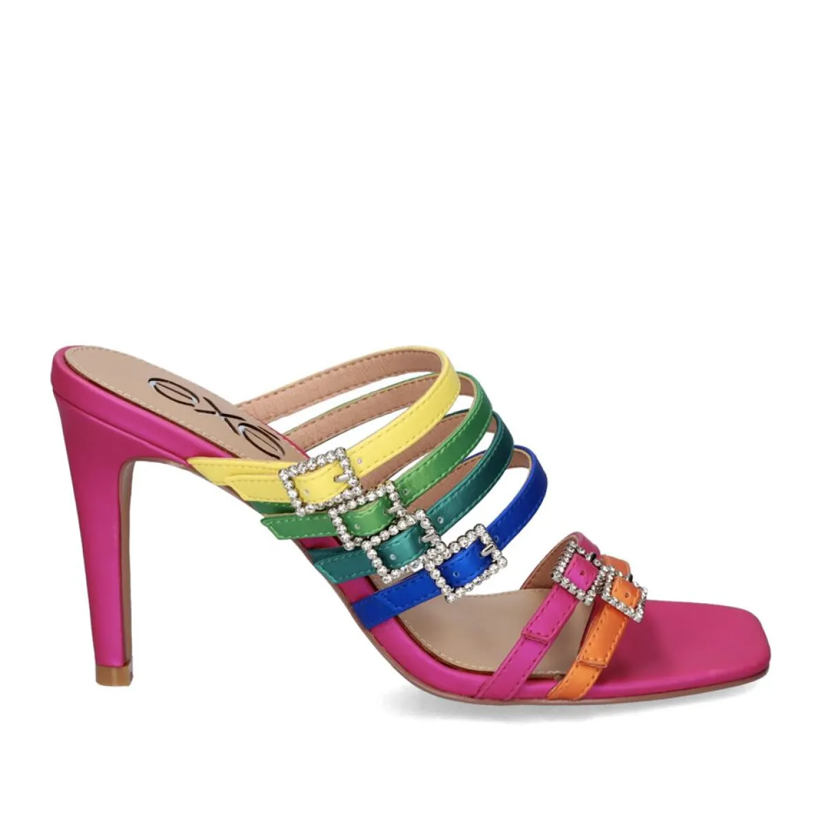 Sandálias De Salto>Exe Shoes Sandalia De Salto Exe Victoria -343 Multicolor
