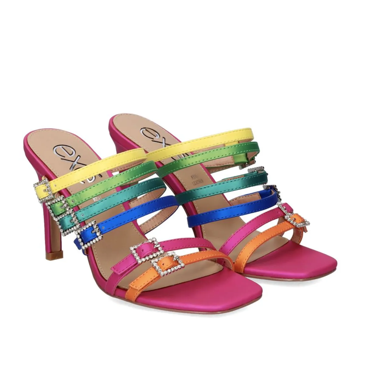 Sandálias De Salto>Exe Shoes Sandalia De Salto Exe Victoria -343 Multicolor