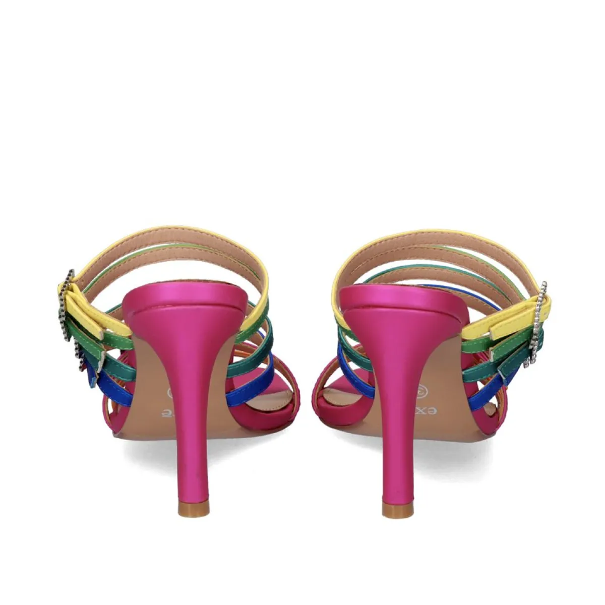 Sandálias De Salto>Exe Shoes Sandalia De Salto Exe Victoria -343 Multicolor