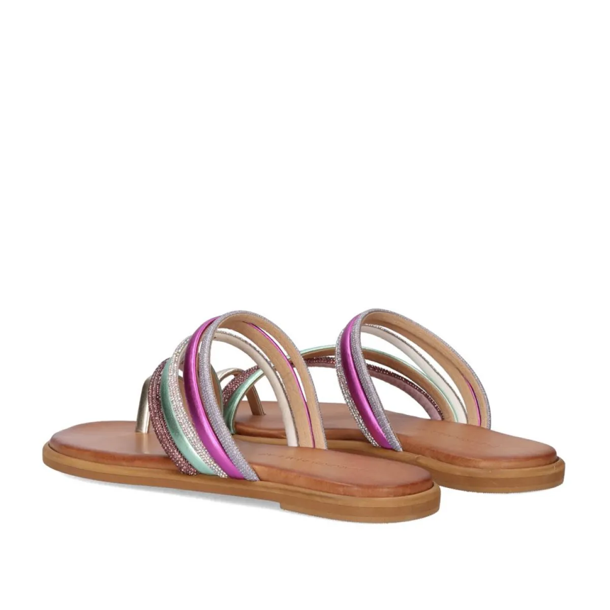Sandálias Planas>Exe Shoes Sandalia Plana 618 Loris Multicolorido