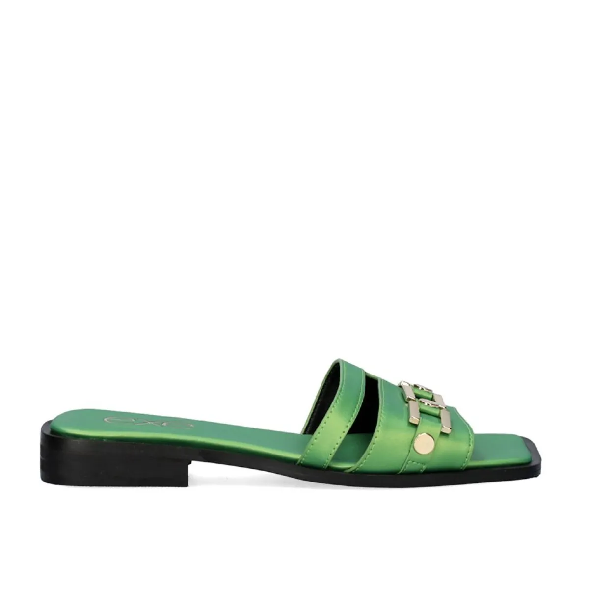 Sandálias Planas>Exe Shoes Sandalia Plana Annie-220 Verde