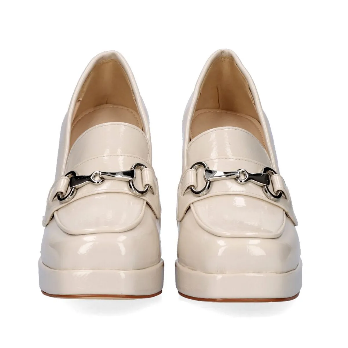 Calçados De Salao>Exe Shoes Sapato De Salto Alto Estilo Mocassim W2083-R3136 Cor Ice