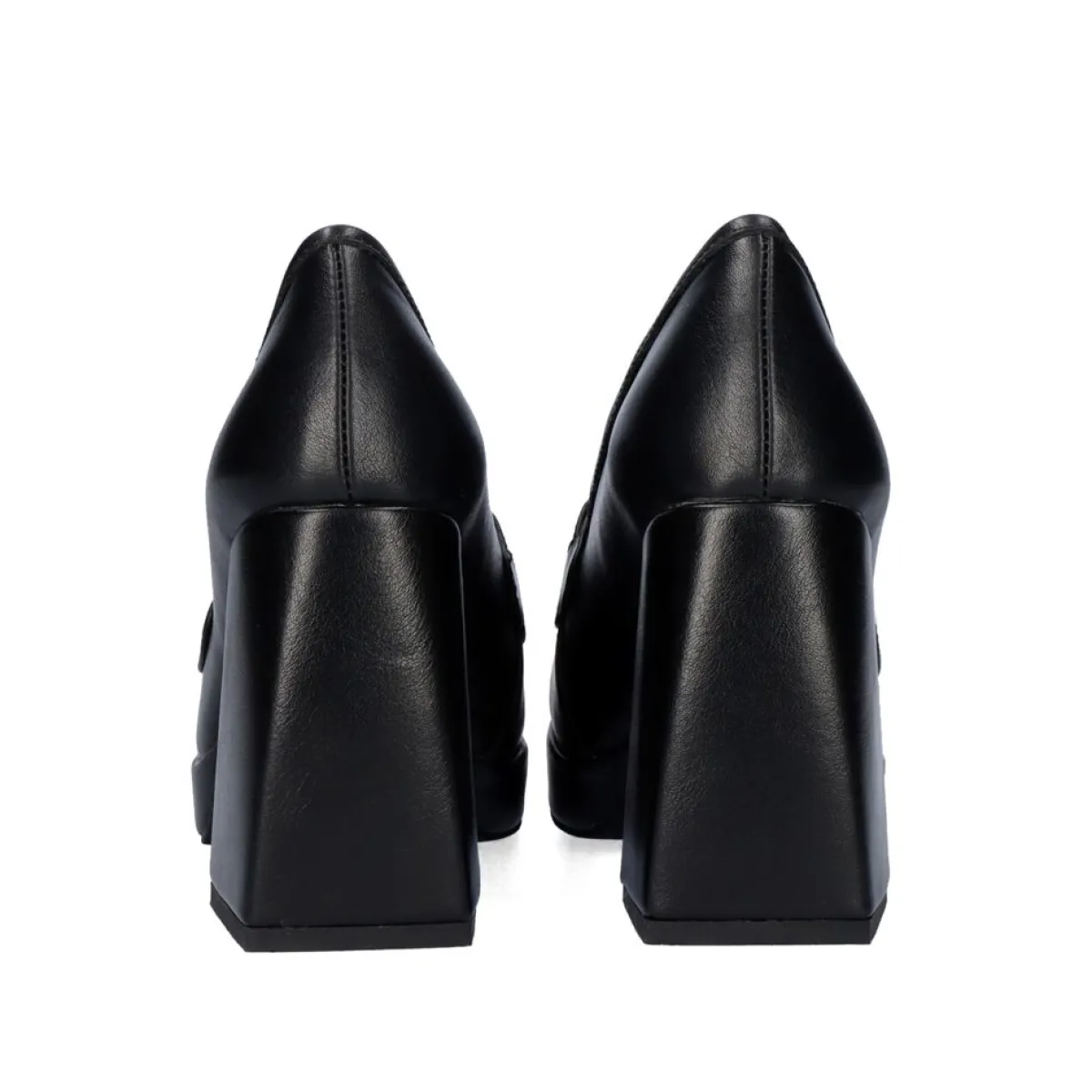 Calçados De Salao>Exe Shoes Sapato De Salto Alto Estilo Mocassim W2083-R3136 Cor Preta