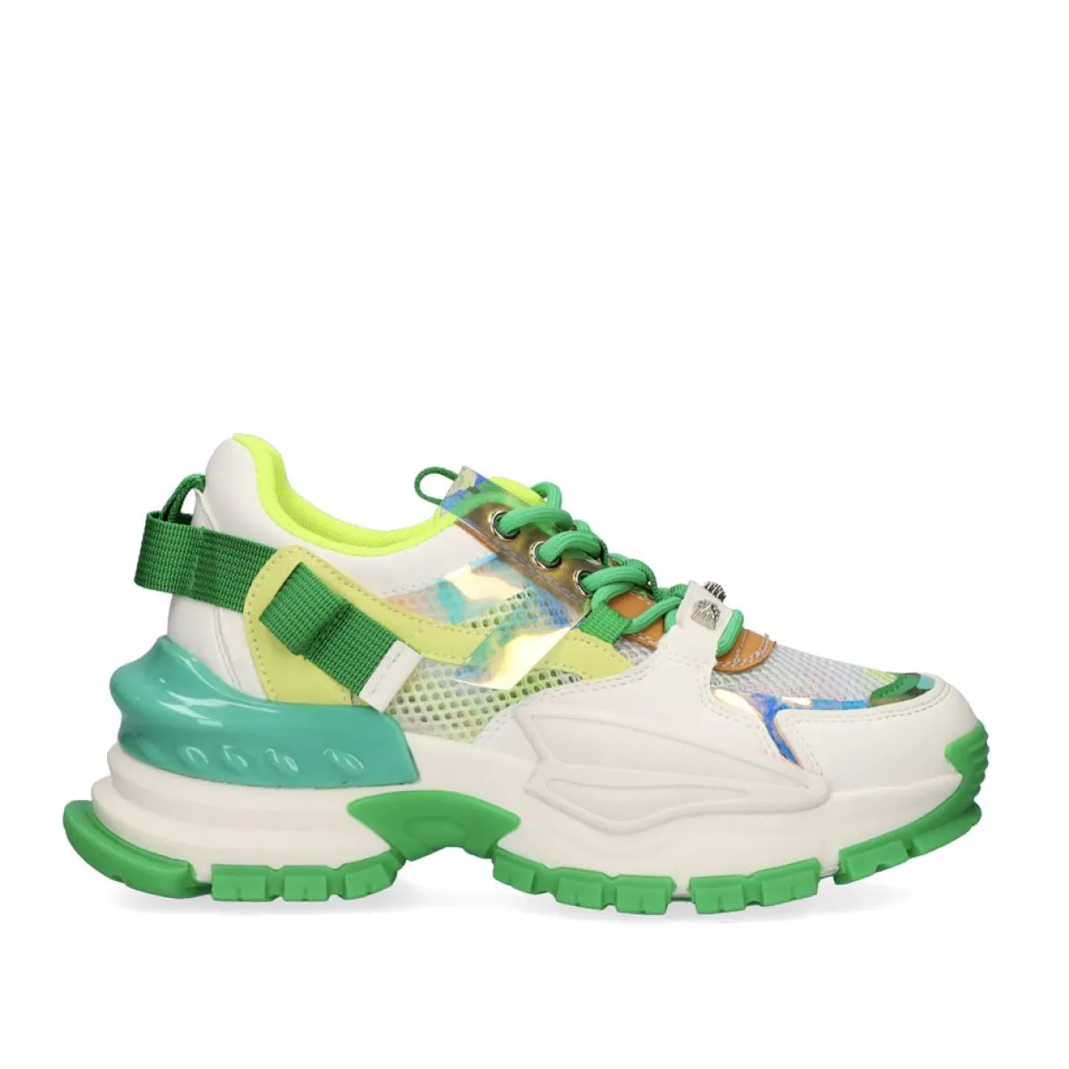 Sneakers Mujer>Exe Shoes Tenis 22E07-1 White Green