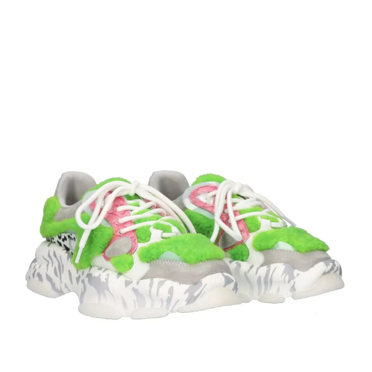 Sneakers Mujer>Exe Shoes Tenis Plataforma 2112-8 Green