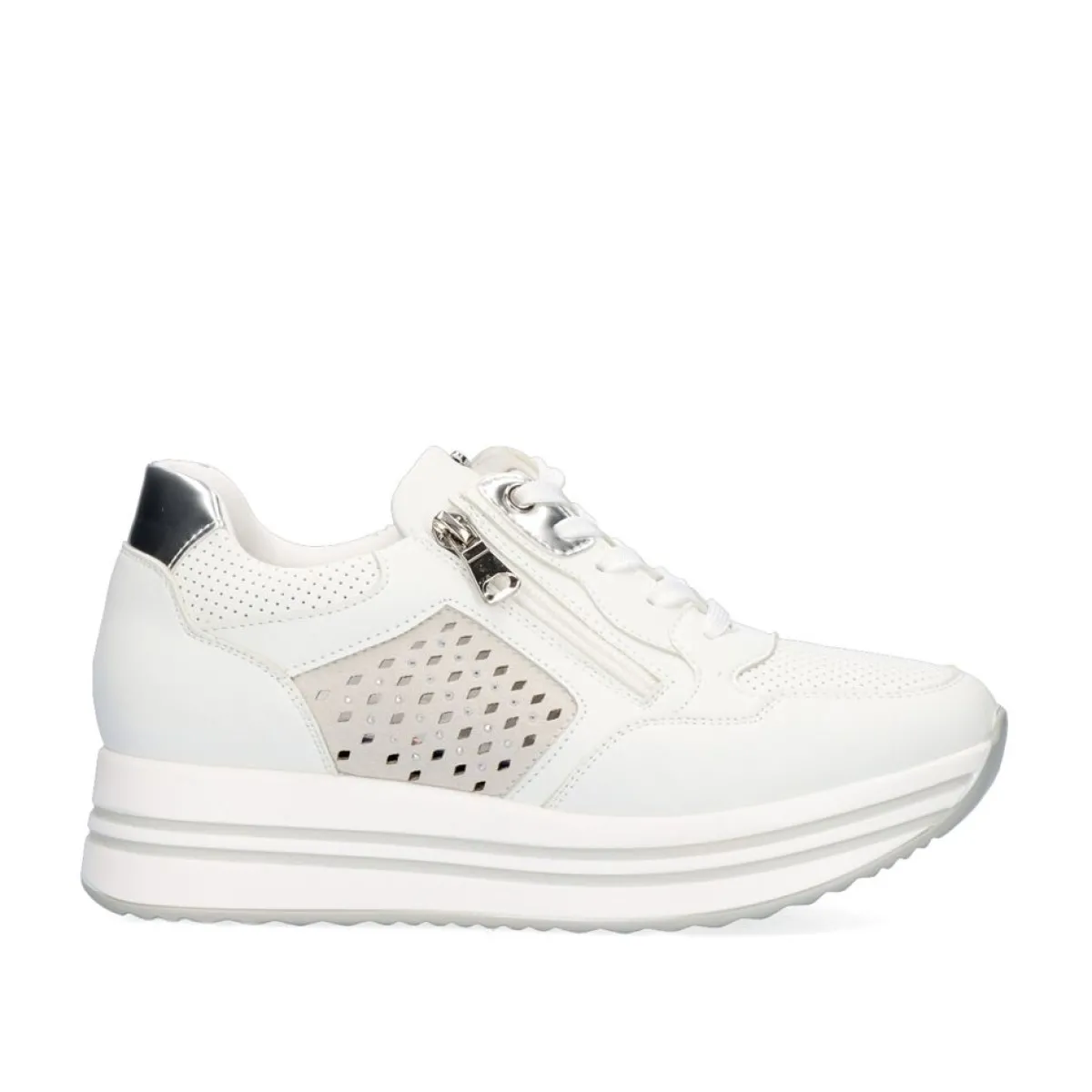 Sneakers Mujer>Exe Shoes Tenis Plataforma Branco 131-31Ex24