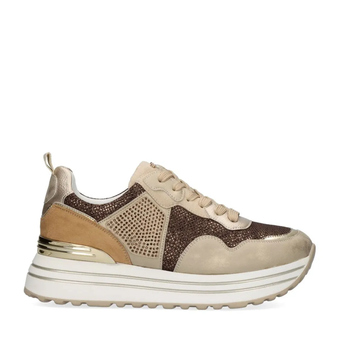 Sapatilhas E Tenis>Exe Shoes Tenis Plataforma 350-31Ex34 Beige