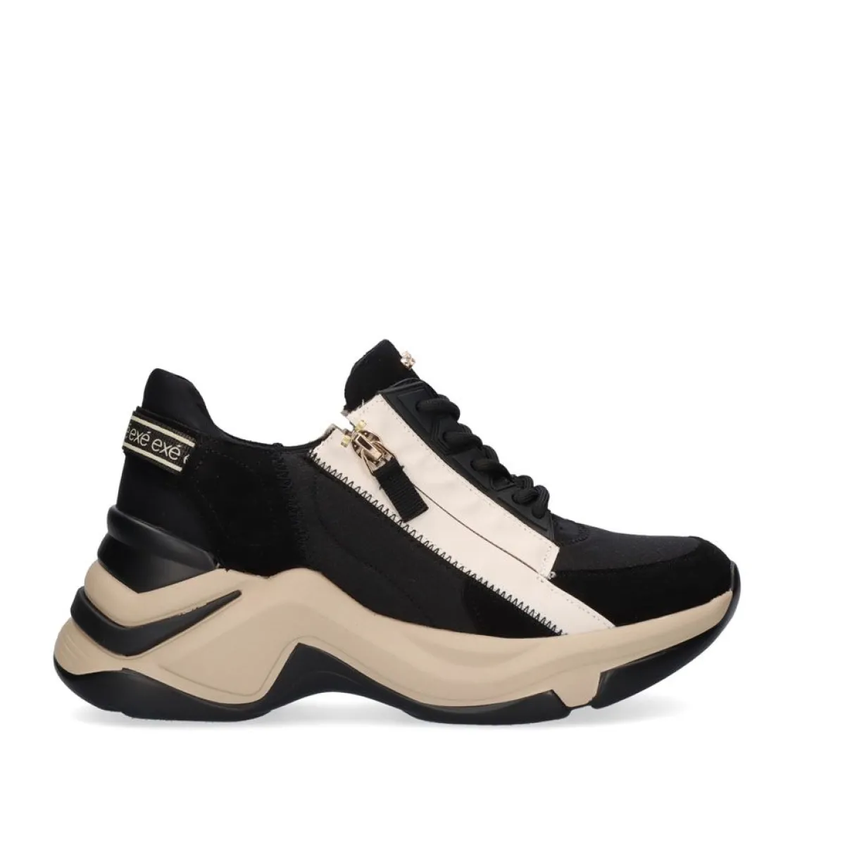 Sapatilhas E Tenis>Exe Shoes Tenis Plataforma 106-232Ex12 Preto