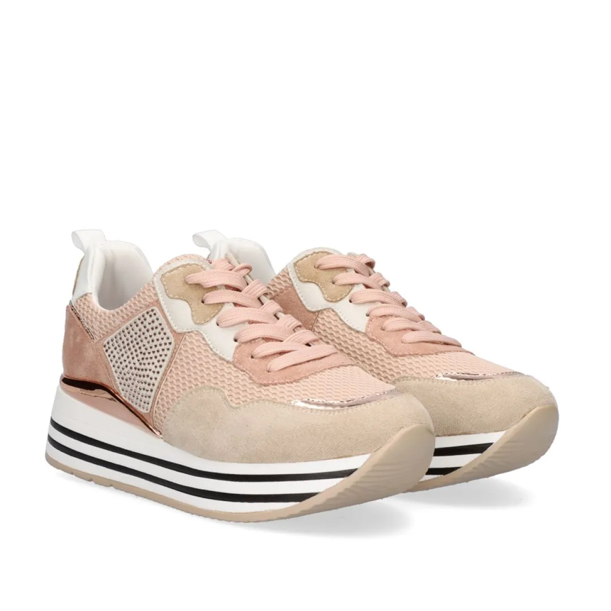 Sneakers Mujer>Exe Shoes Tenis Plataforma Rg2210 Rosa