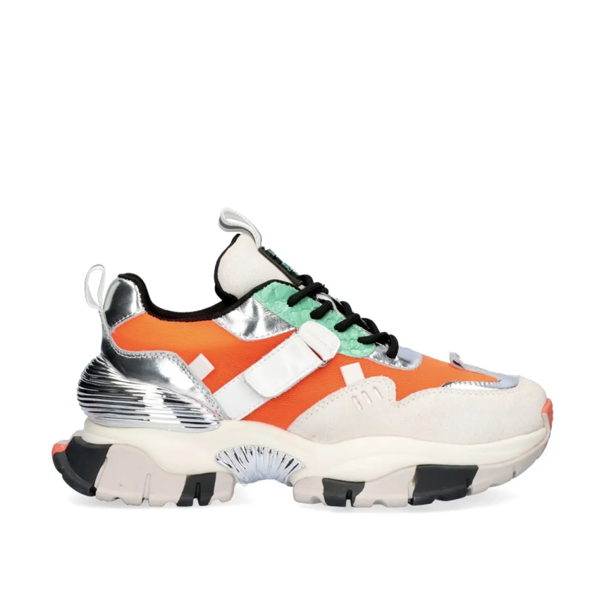 Sneakers Mujer>Exe Shoes Tenis Plataforma T33-1 Laranja